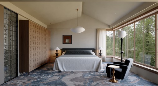 Bedroom interior scenes
