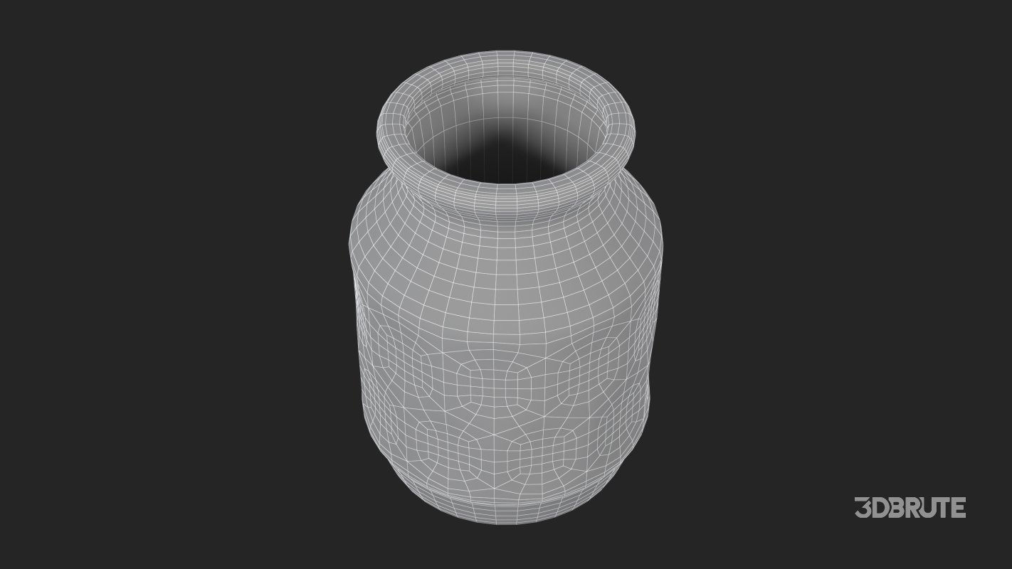 Old Clay Vase Image 11