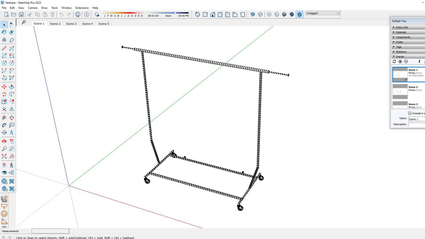 Cloakroom Stand Image 6