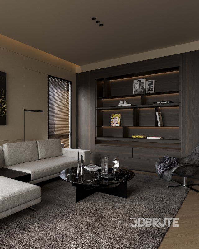 Modern living and dining room Image 7