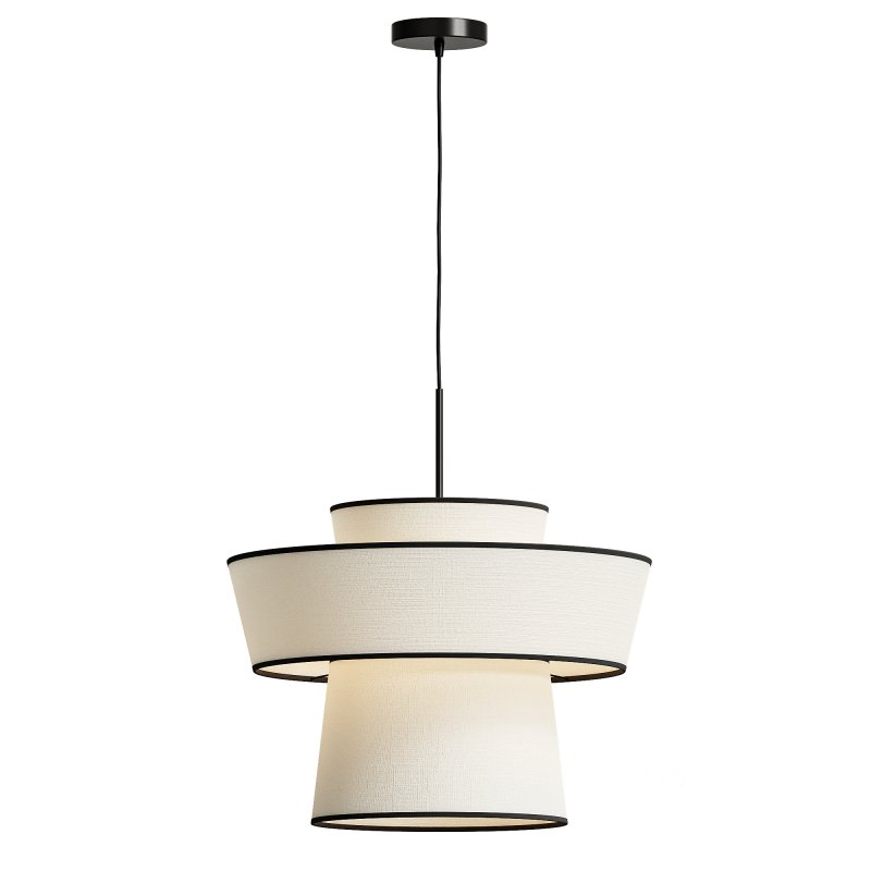 Pendant lamp with lampshade HL5842 Image 2