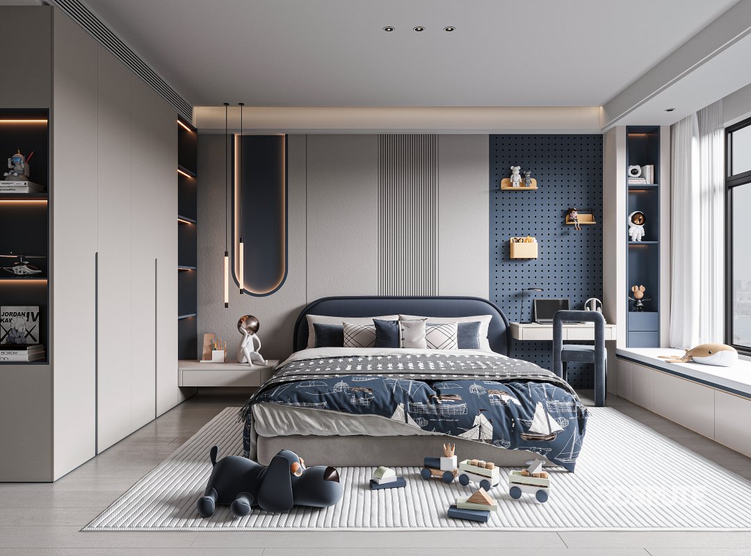 Modern bedroom Image 1