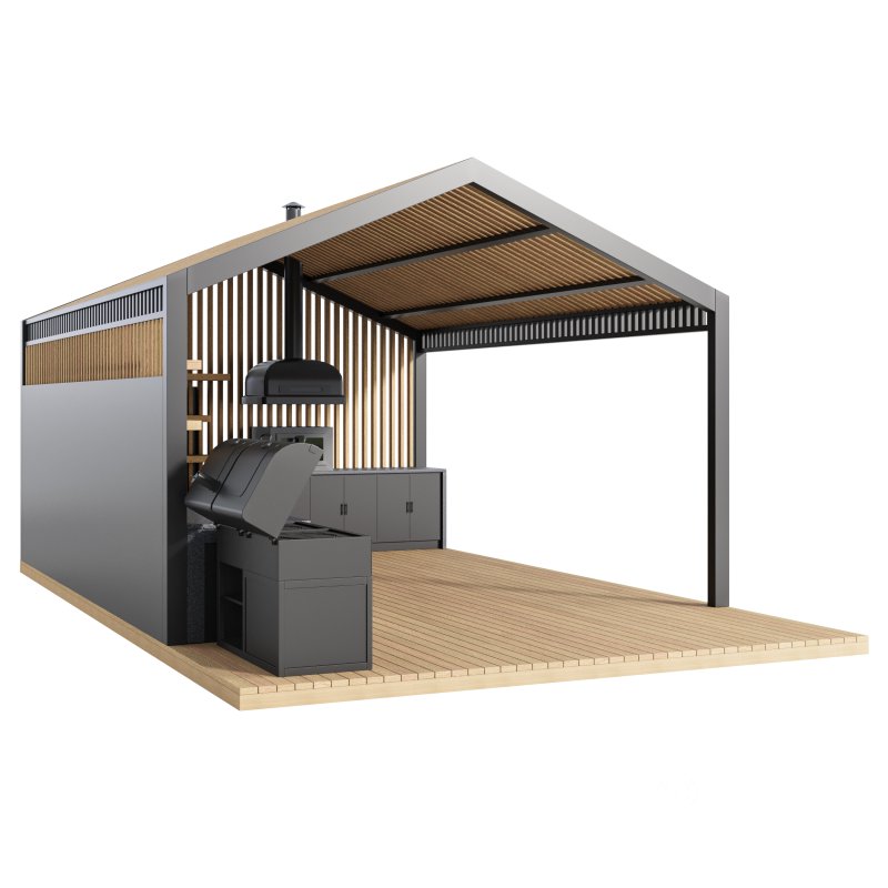 Modern Outdoor Kitchen 25 Image 6