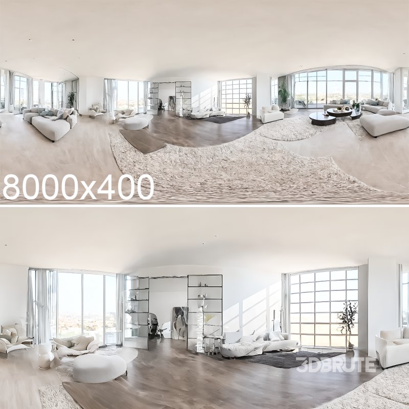 Living Room HDRI Image 1