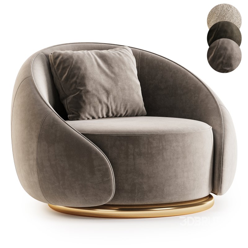 GHIDINI1961 ABBRACCI armchair 2 Image 4