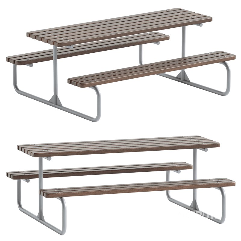 METAL PICNIC TABLE 113 Image 4