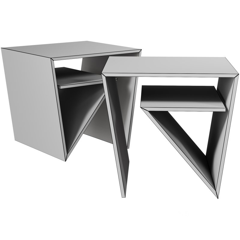 Zen Glass Coffee Table by Tonelli Design Image 1