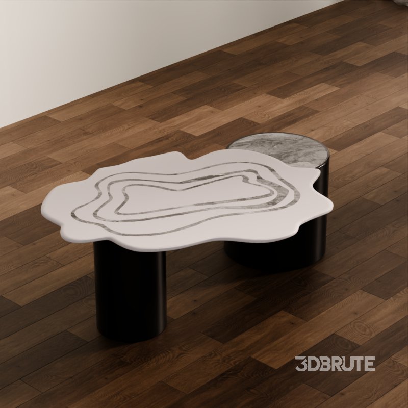 Modern Abstract Coffee Table Image 5