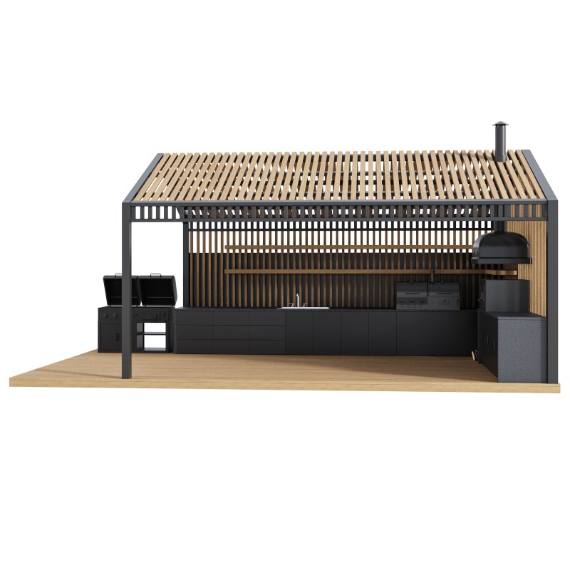 Modern Outdoor Kitchen 25 Image 3