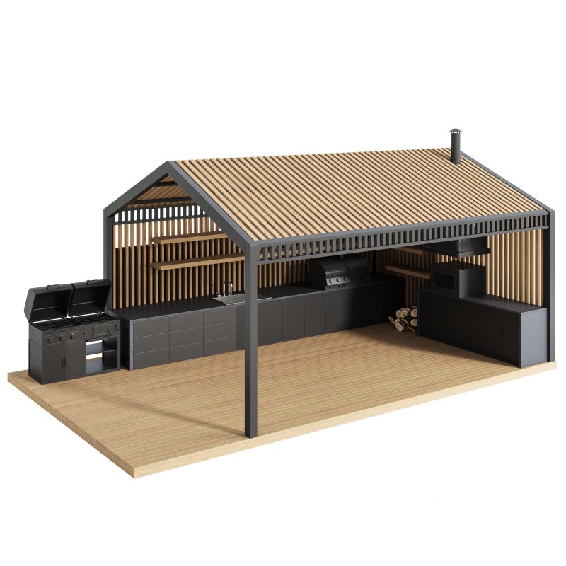 Modern Outdoor Kitchen 25 Image 4