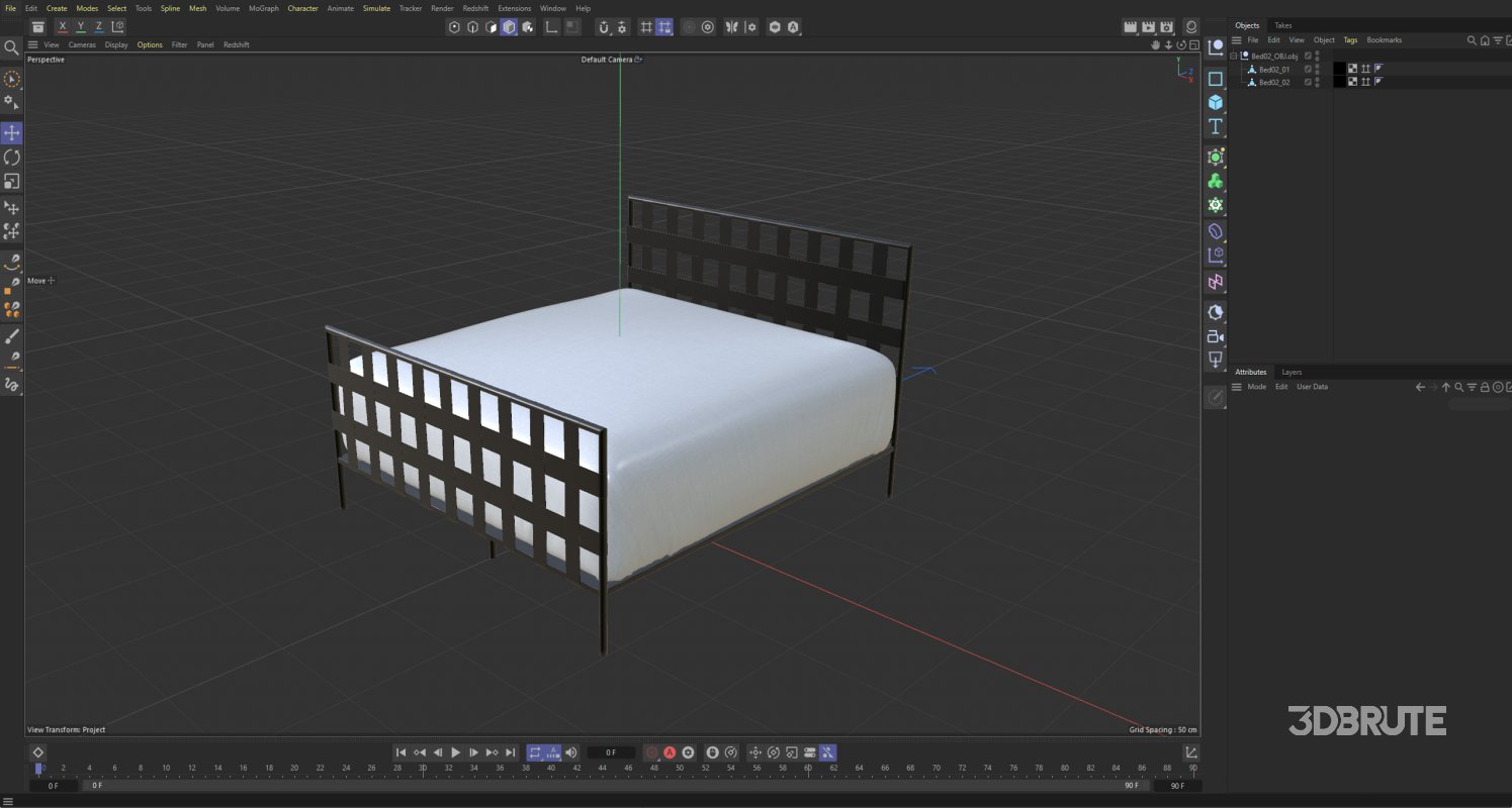 Black Metal Bed Image 17