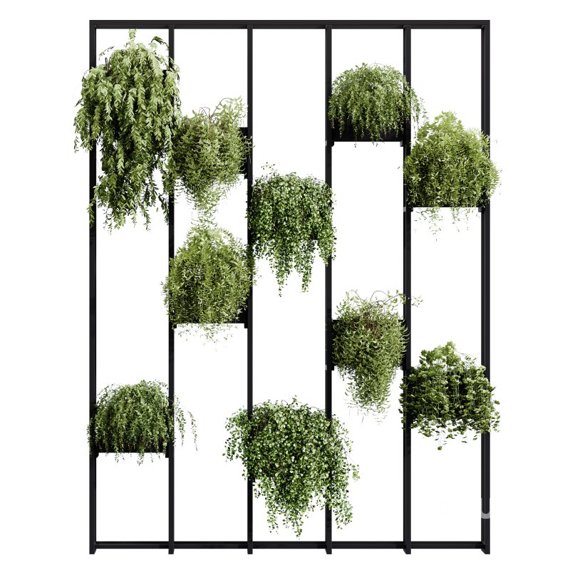 AV Vertical Garden Fitowall Plants Partition | Ultra Realistic 3D Model Image 1
