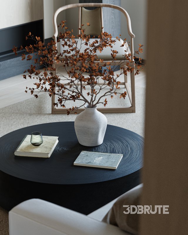 Chinese style living room and dining room Image 9