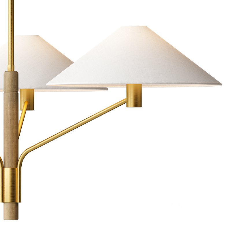 Devon 3-Light Chandelier Image 2