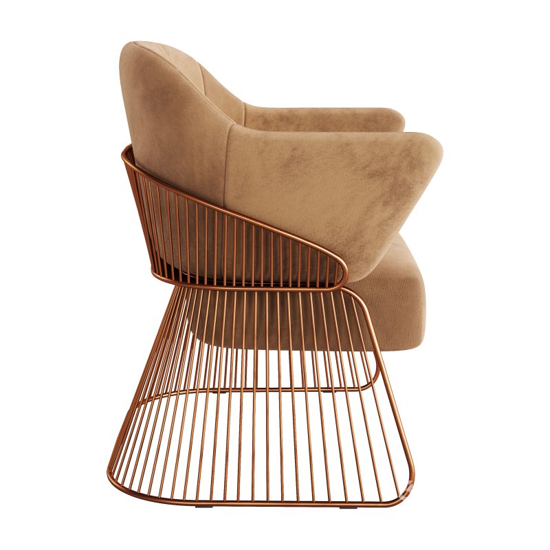 Jackie Armchair 01 by Rossato Image 3