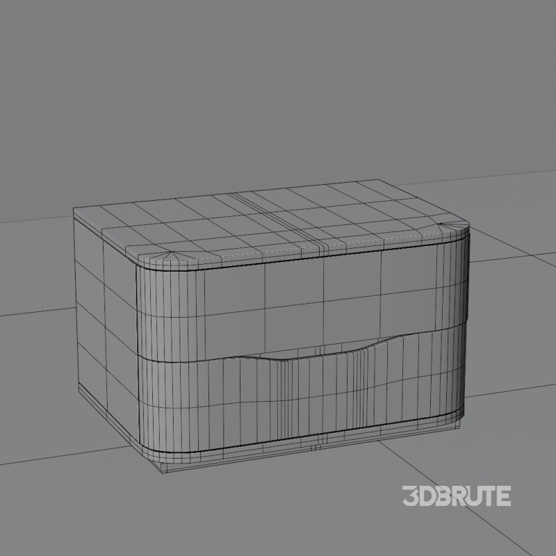 Scandinavian Style Nightstand Image 4