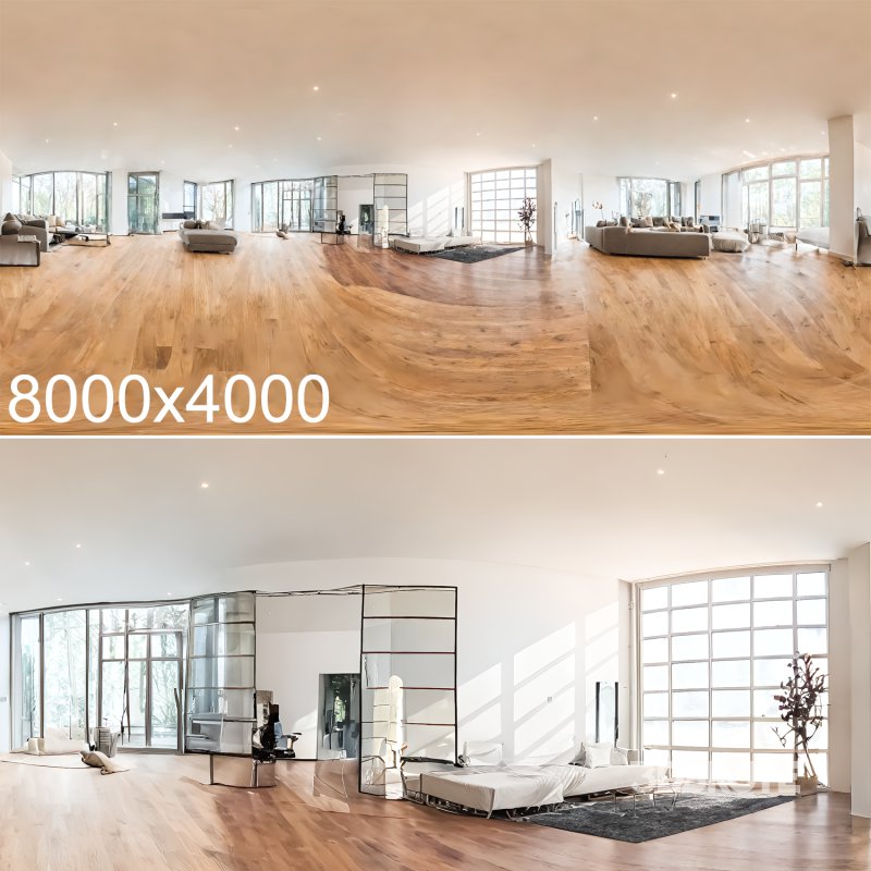 Living Room HDRI Image 1