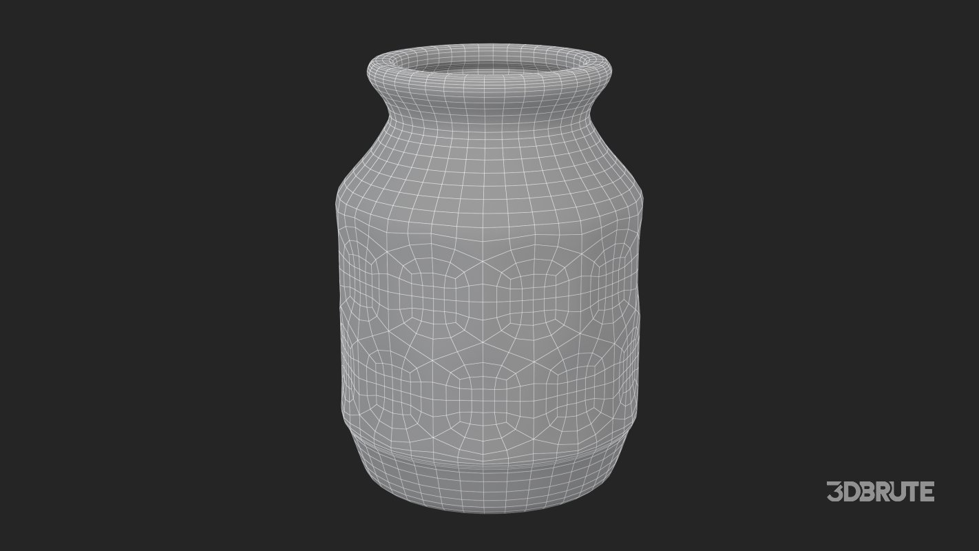 Old Clay Vase Image 10