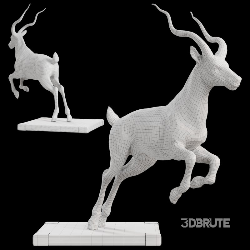 Gazelle Sculpture Image 7