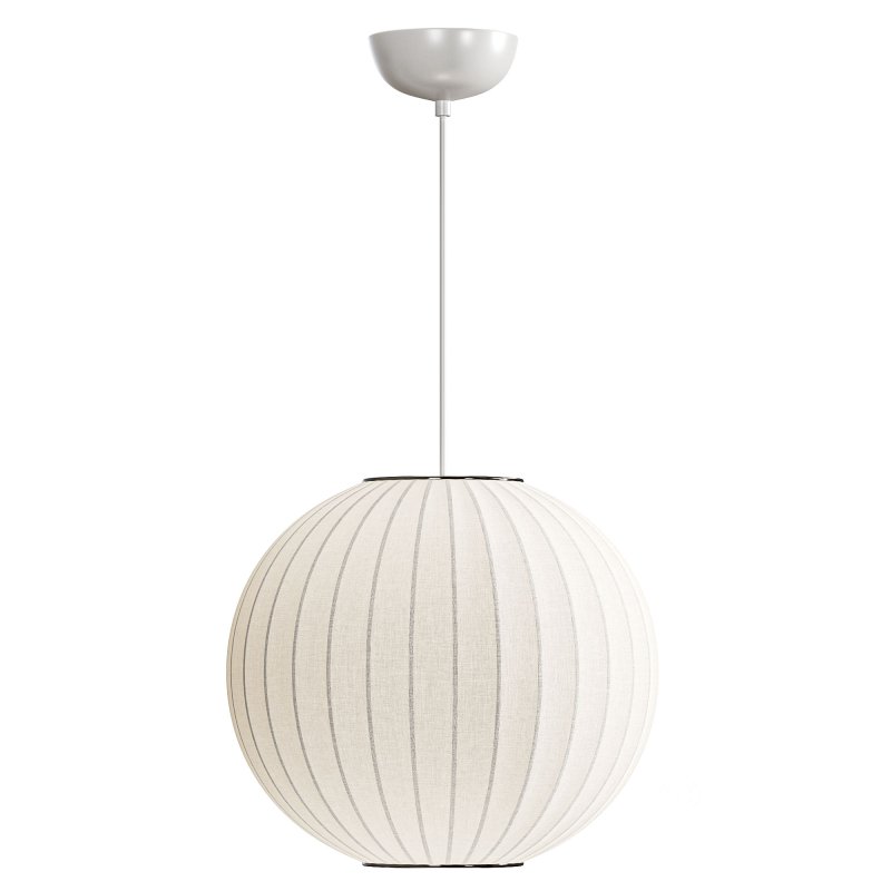 Tatami Fabric Shade LED Pendant Image 4
