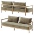 Cove Teak 3 Seat Sofa - Thumbnail 3
