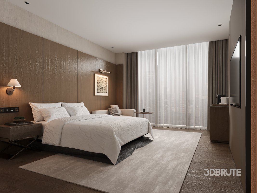 Modern bedroom Image 1