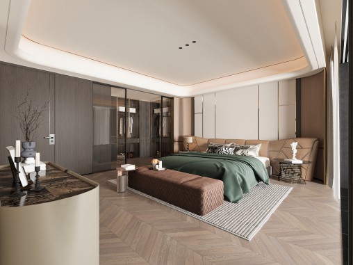 Modern bedroom
