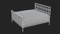 Black Metal Bed - Thumbnail 13