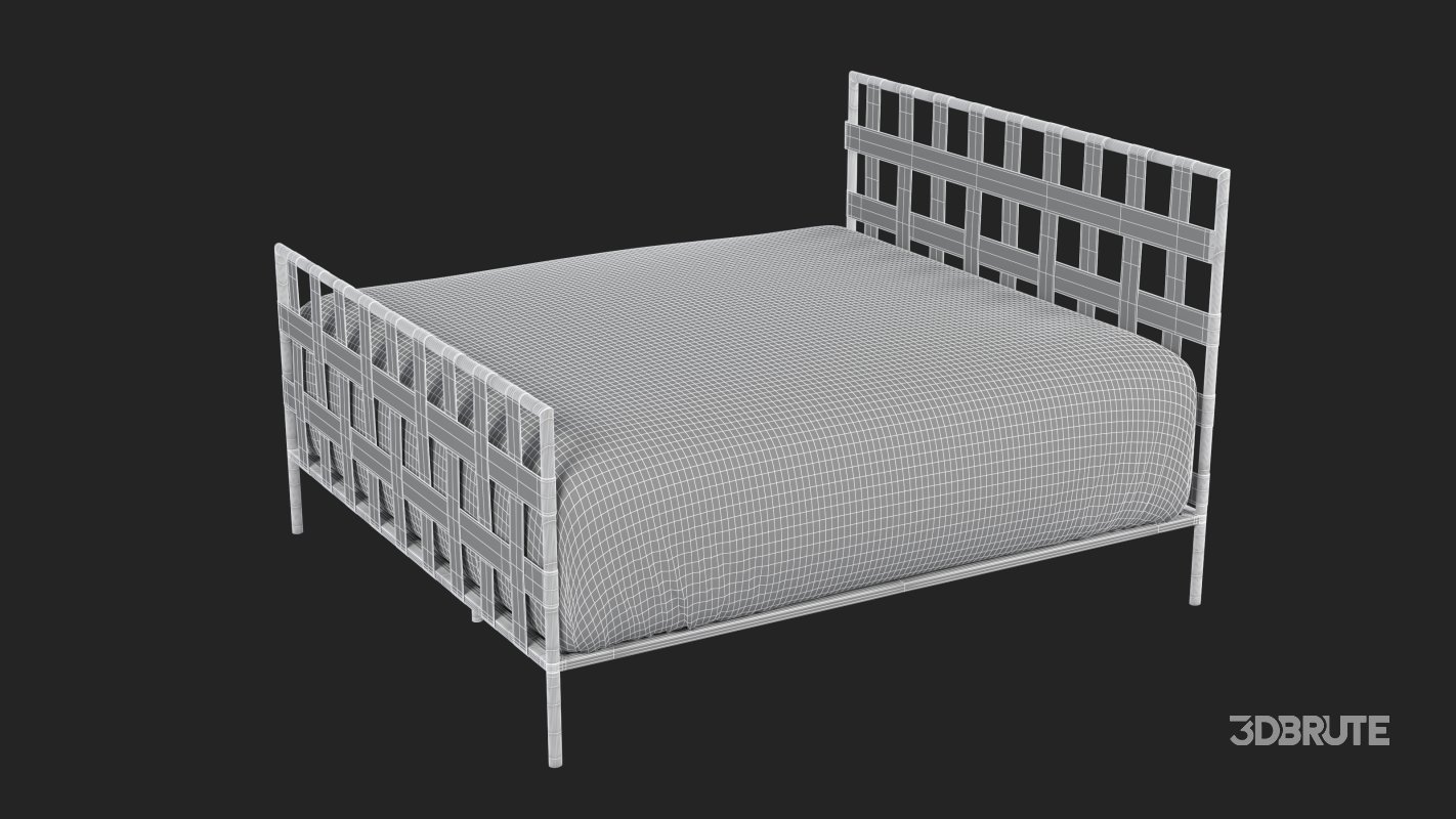 Black Metal Bed Image 13