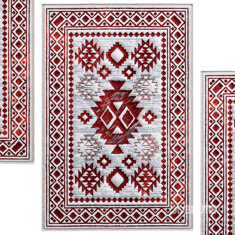 HomeNette Washable Area Rug Image 2