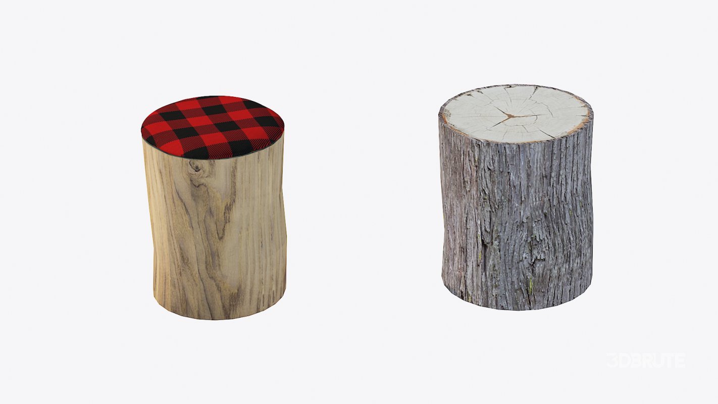 Wood Log Seating Image 4