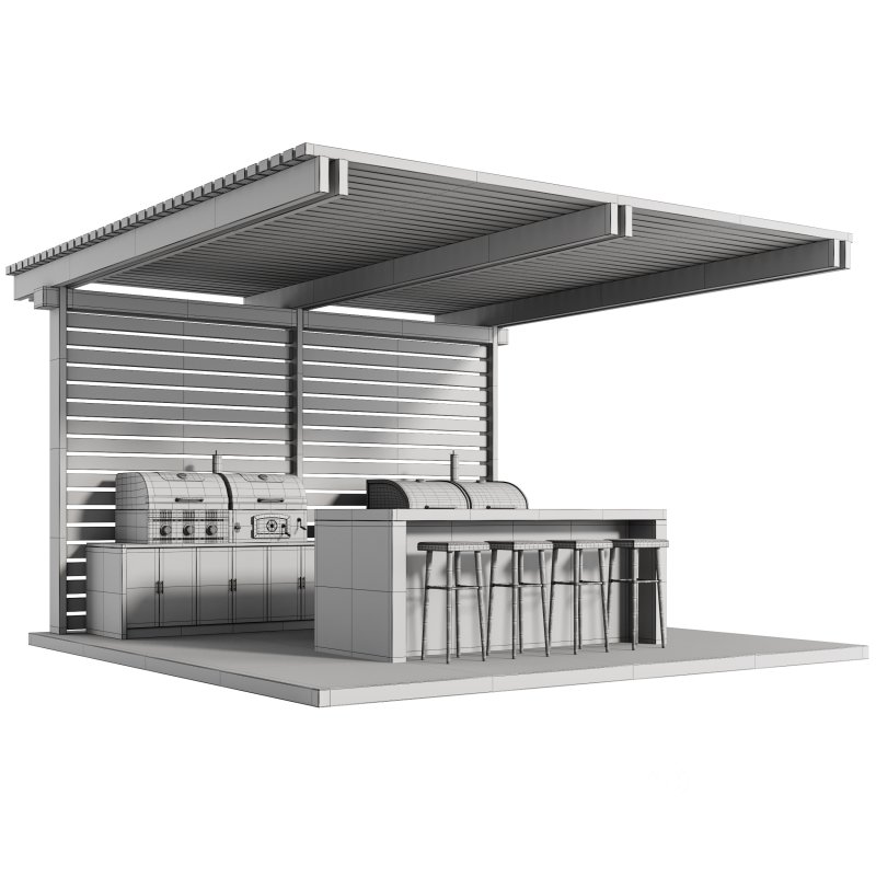 Modern Outdoor Kitchen 27 Image 9