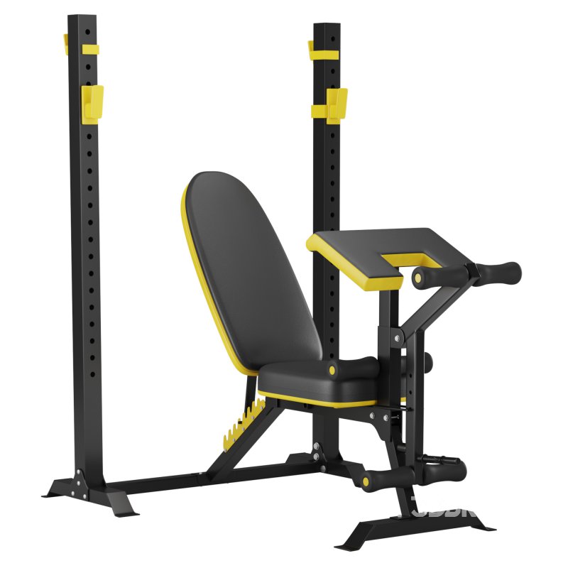 Multi-function strength trainer sit up bench Image 3