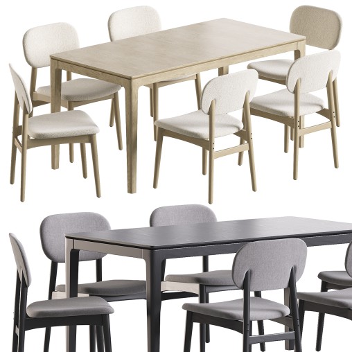 Milford table and Kelsey chair