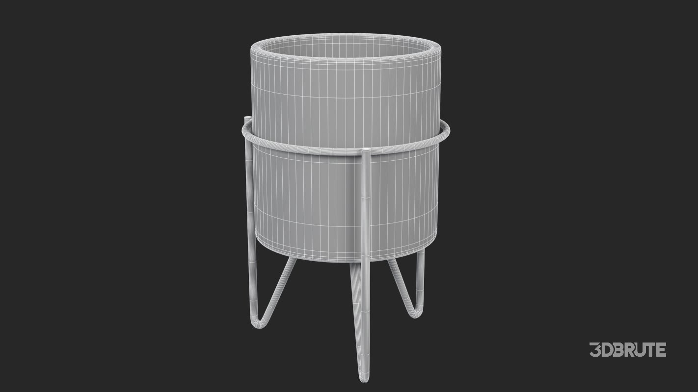 Turquoise Ceramic Pot Image 10