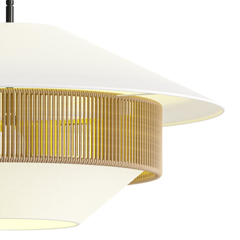 Stevie Mixed Woven Pendant Image 2