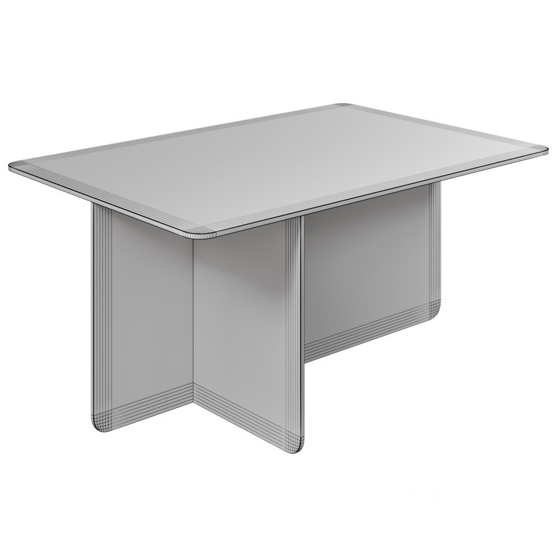 Acrylic Purple Coffee Table with Clear Top by Chairish Image 1