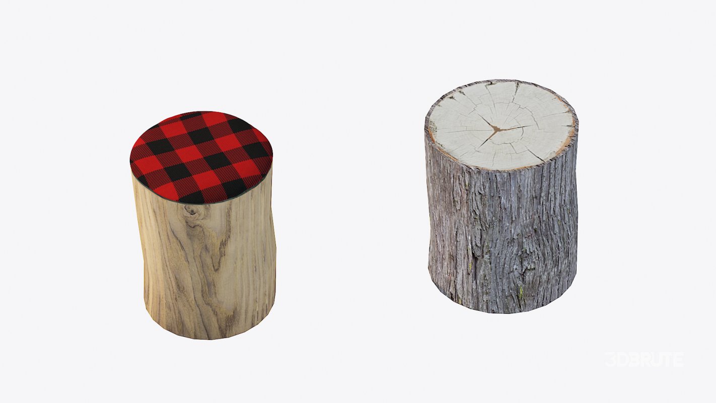 Wood Log Seating Image 3