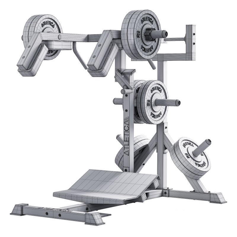 HyperSquat | Kniebeuge- und Wadenmaschine Image 9