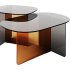 Black Amber Modern Side Coffee Table by Chairish - Thumbnail 3