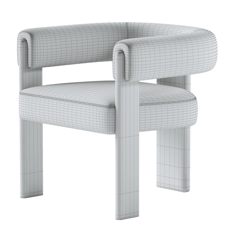 Modrest Kenmare Modern Dining Chair Image 6