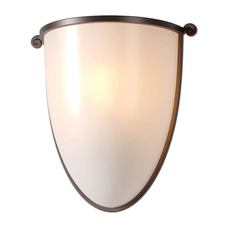 Holloway Metal Indoor Outdoor Wall Sconce Light Image 1