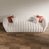Contemporary Fluted Back Sofa - Thumbnail 5