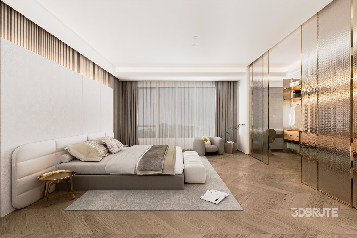 Modern bedroom Image 1