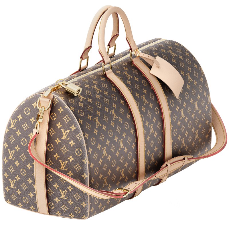 louis vuitton monogram keepall bandouliere travel bag Image 1