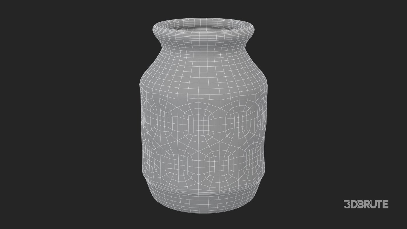 Old Clay Vase Image 9