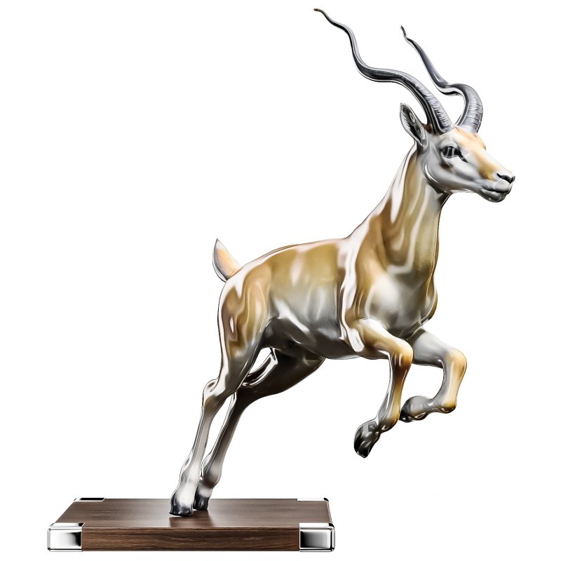Gazelle Sculpture Image 2