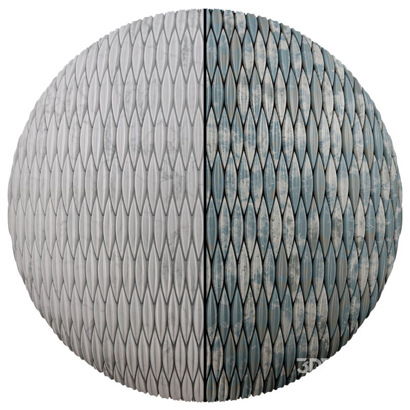 Modern 3D Ceramic Wall Tiles (Seamless) Image 5