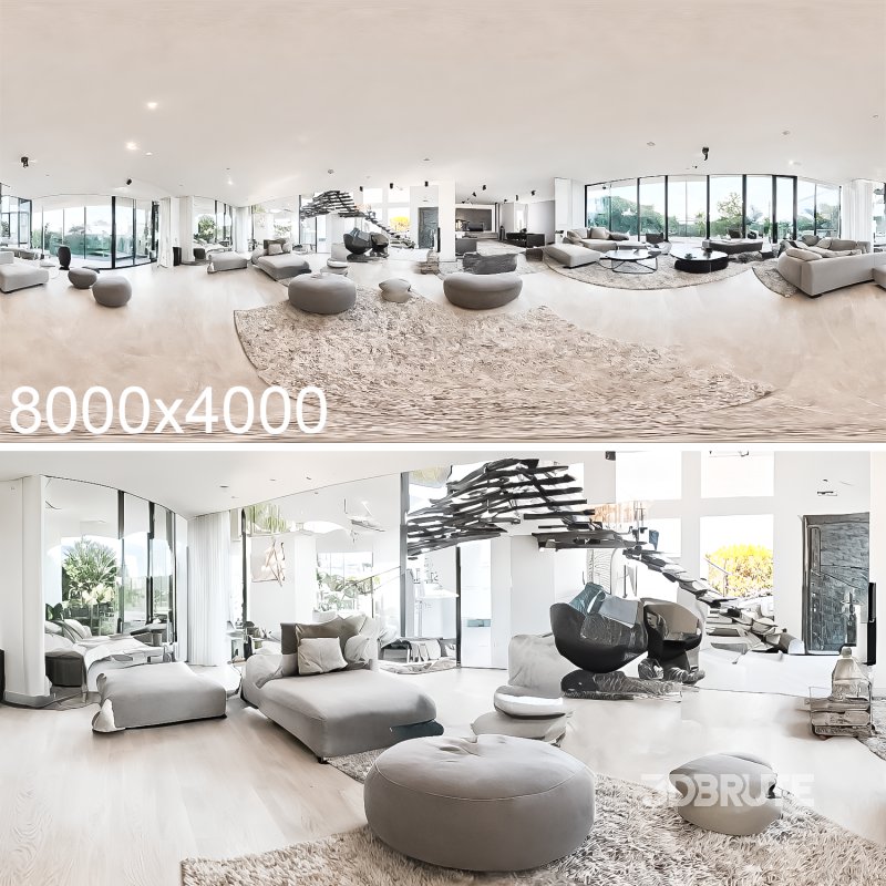 Living Room HDRI Image 1