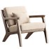 Mila Chair Mid century Modern Lounge Chair - Thumbnail 4